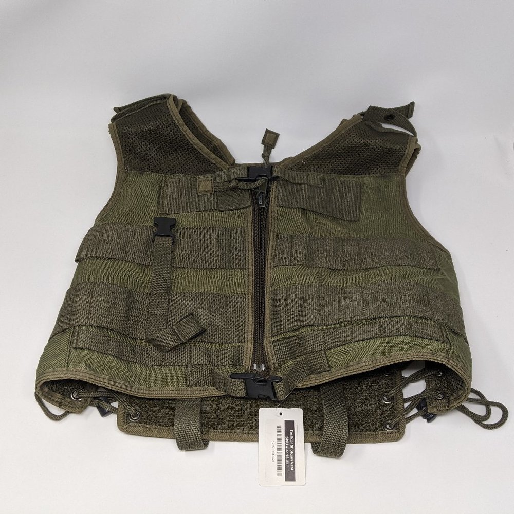 Heereseigentum M REDO|2008 Tactical Shotgun Vest Army Green Medium USED